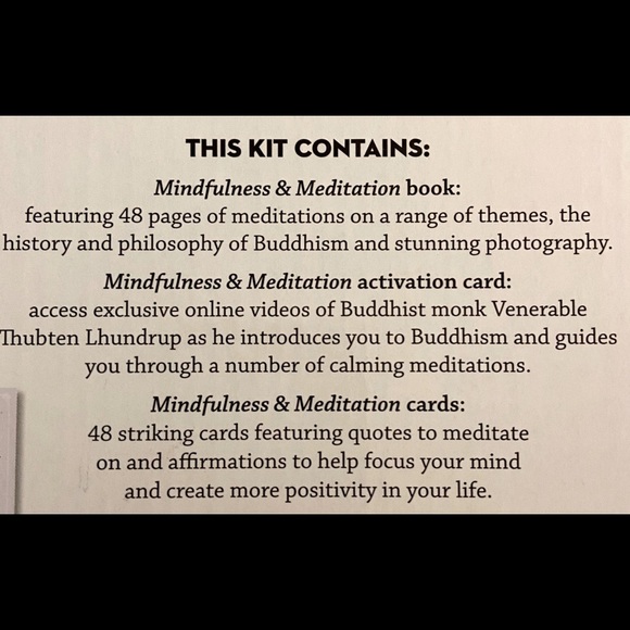 NEW - Mindfulness and Meditation Kit - Picture 3 of 5